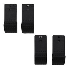 4pcs 도어 언급 도어 잠금 핀 캡 도어 잠금 버튼 Citroen ZX Elysee 자동차 스타일 블랙 용 나사가없는 버튼, 나사없이, 검은색