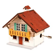 영공방 우드 오르골 6종 (YM862-4~15), 오르골 스위스 농가(YM862-7), 1개