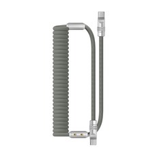 데코아르 멜로우 롤링 초고속 케이블 (240w) PPS 전용 어댑터, 케이블 애쉬 그레이, 1개