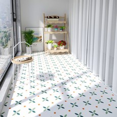 방수 발코니 매트 롤 층간소음 놀이방 거실, 클로버