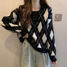 루스리더 여성용 부드러운 비스코스 브이넥 글리터 니트 가디건 E496