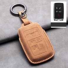랜드로버 레더 3D 가죽 키케이스 디스커버리 프리랜더 레인지로버 이보크 보그, 랜드로버02 샌드카멜