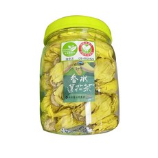 御品蓮休閒農莊 香水蓮花茶 整朵蓮花 乾燥蓮花 60g (大罐) 湧泉灌溉, 1個, 有機香水蓮花茶60g