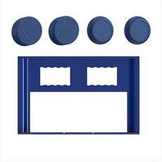 Lenovo Legion GO 게임 콘솔 쉘 슬리브(로커 캡 게임 콘솔 액세서리 포함)용 보호 케이스, 파란색