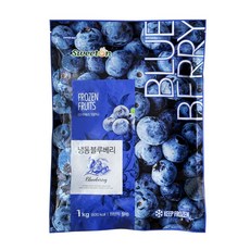 스위트온 칠레산 냉동 블루베리, 1개, 1kg