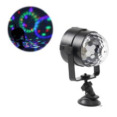 OW 홈파티 미러볼 리모컨 휴대용 조명 캠핑 USB전원 사운드인식 차박, 1개