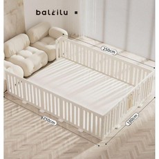 유아 안전가드 아기 울타리 구조에 맞게 원하는 스타일로 변신, 치즈 화이트 문1+중12+작2+4cm매트