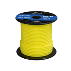 파라코드 3mm 30M 100% 나일론 Type II 3가닥 캠핑 공예 아웃도어용, 네온 옐로