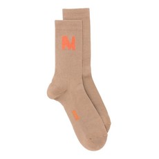 MSGM 로고 양말