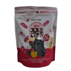 무직타이거 미니꿀꽈배기 자색고구마, 400g, 1개