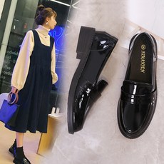 작은 구두 여 영 륜 풍 학원 풍 일 과 jk 제복 신발 플랫 러 복 신발 여자 단화 YA-012