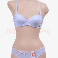 디자인펌프 주니어 3단계 A컵 브라세트 여아브래지어