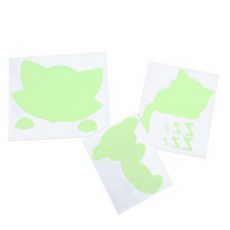 정스네 전원스위치 야광스티커 버튼야간형광스티커, 코알라