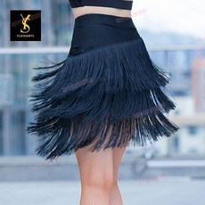 FLASHARTS 拉丁舞裙 流蘇裙