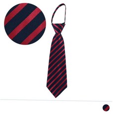 넥타이단체주문 레드 줄무늬 어린이 주니어 넥타이 (단체주문가능)