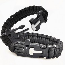 파이어스타터 서바이벌 팔찌 부싯돌 캠핑 야외 생존 비상, GT E부싯돌서바이벌팔찌(색상랜덤)