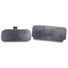 1pcs USB/HDMI 호환 DC In/Video Out Canon EOS 카메라 용 고무 도어 바닥 커버, 650d, 검은색, 1개