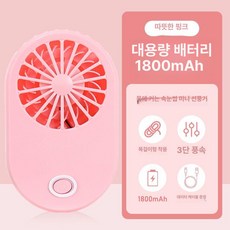 에블 속눈썹 전용 미용 송풍기 USB 충전식 손풍기, 메쉬 팬 (웜핑크), 기본 모델명/품번