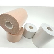 옷깃 화장품 얼룩방지 테이프 베이지 10cmx5m 일회용 보호필름 위생용품, 1개