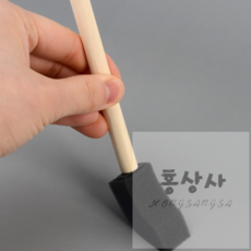 스폰지 붓 2.5cm 납작붓