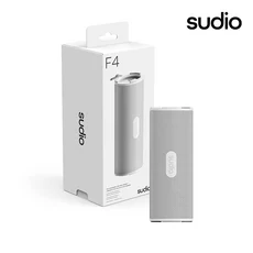 SUDIO F4 슈퍼 베이스 무선 블루투스 스피커 가정용 소형 3D 서라운드 (대용량 5.4 지원), 01 white