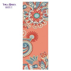 正品高檔瑜伽毯瑜伽布鋪巾瑜伽鋪巾吸汗毯毯巾毛巾瑜伽鋪巾防滑隔臟布, 欒心【61x183cm】, 1個