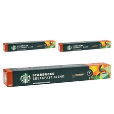 스타벅스 브렉퍼스트 블렌드 캡슐커피, 5.6g, 10개입, 3개