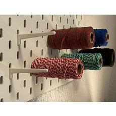 IKEA Skadis 페그보드와 호환되는 스레드 스풀 페그보드 후크 10팩(12.7cm(5인치)), 5 Inch