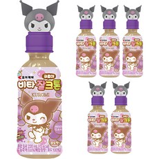 Choa 公仔果汁 葡萄口味, 220ml, 6瓶