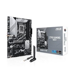ASUS Z790-AYW WiFi W II 인텔 Z790 (LGA 1700) ATX 마더보드 PCIe® 5.0 3X M.2 12+1 DrMOS DDR5 6 2.5G, Z790 GAMING WIFI7