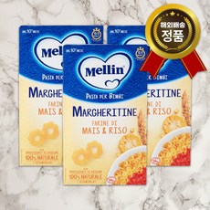 멜린 옥수수 쌀 파스타 (10개월 이상), 3개, 280g