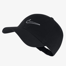 NIKE Heritage可調式棒球帽 黑色
