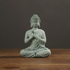 올유니드 미니불상 A 부처상 12cm 석불 돌부처 불교굿즈 인테리어 관세음보살, 미니불상A, 1, 1개