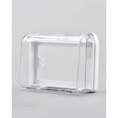 偉益直銷 臺灣專用PC灰霧面開關插座面板118型牆壁插座 灰色插座開關 帶USB充電面板 雙切, 1個, 防水盒