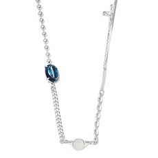 스위트라임주스 믹스 체인 크로스 디테일 네크리스