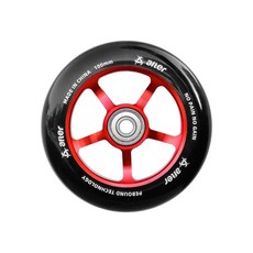 AFTER 스턴트 킥보드 휠 알루미늄 바퀴 레드 100x24, 1개, 레드 1개 - 100x24mm
