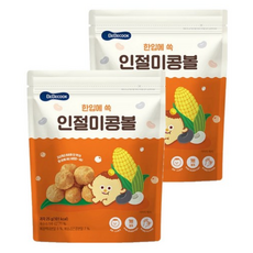 베베쿡 한입에 쏙 인절미 콩볼, 인절미콩볼, 25g, 2개