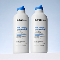 닥터포헤어 폴리젠 비듬 각질케어 샴푸 프레시아로마향, 500ml, 2개