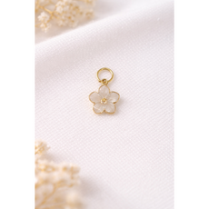 [니니] 핸드메이드 벚꽃 마커링, 5개, 화이트