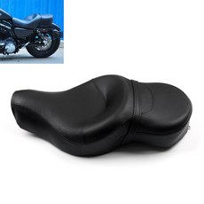 Davidson Sportster XL883N XL1200 Custom 加厚雙人座墊, 1個