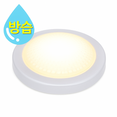 Bayon LED 직부등 방습용 조명, 주백색(아이보리빛), 1개