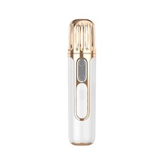行動式面部雙噴潤膚儀 冷噴加濕噴霧, 2273雙噴白色, 如圖所示