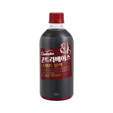 칸타타 콘트라베이스 콜드브루 스위트블랙, 500ml, 1개