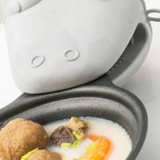 오븐용 실리콘 주방장갑 악어모양 방열 집게 그레이 조리 1개, 상세페이지 참조