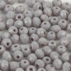 크리스탈 유리 론델컷 론델 비즈 2mm 불투명, 1세트, F0249. 라이트그레이