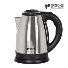 키친아트 1.8L 스테인리스 무선 전기포트 커피포트 전기주전자 KEHT-180S