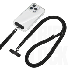 360도 회전 트립베드 트립락 유럽여행 도난방지 숄더 스트랩, 1개, 블랙