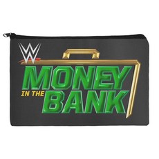WWE 머니 인 더 뱅크 메이크업 화장품 가방 정리 파우치 WWE Money in the Bank Makeup Cosmetic Bag Organizer Pouch