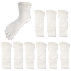 면97% 기능성 향균 순면 발가락 양말 중목 10켤레 토우삭스