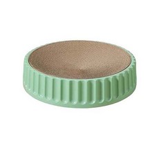 펫먼트 고양이 원형홀 스크래쳐, 민트, 2개